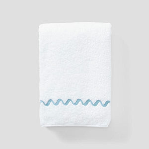 Wave Embroidered Bath Towel | Weezie Towels