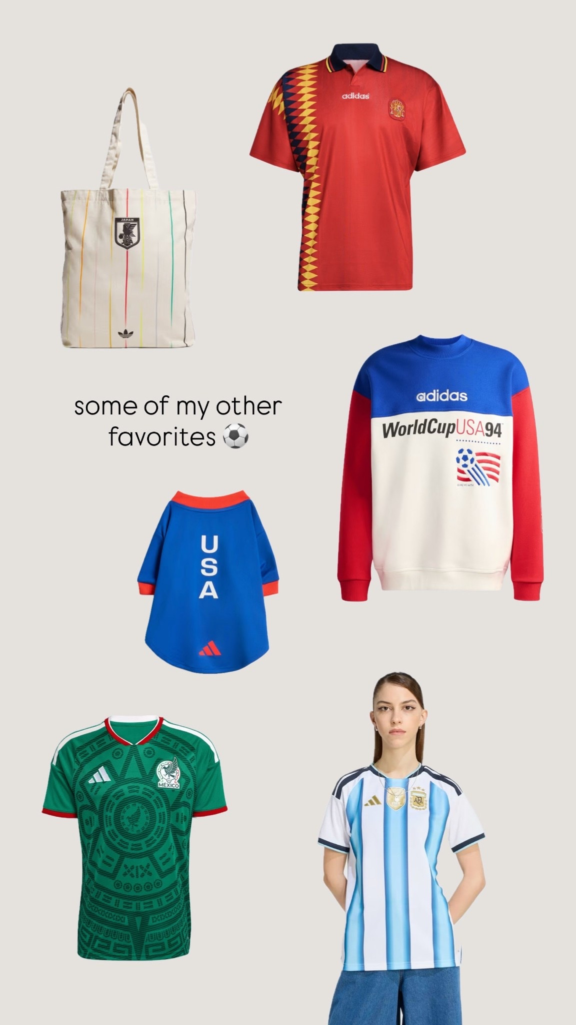 My FIFA World Cup Favorites ⚽️
@adidas #createdwithadidas #adidaspartner