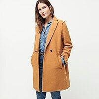 Daphne topcoat in Italian boiled wool | J.Crew US