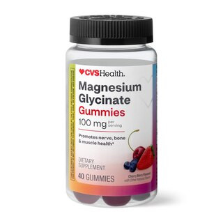 CVS Health High Absorption Magnesium Glycinate, 100 mg Gummies, 40 CT | CVS Health