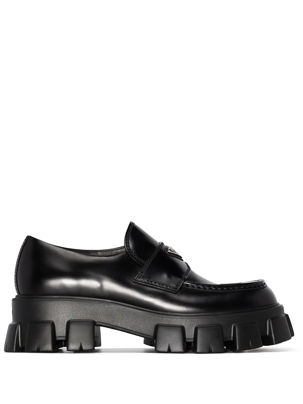 Monolith leather loafers | Farfetch Global