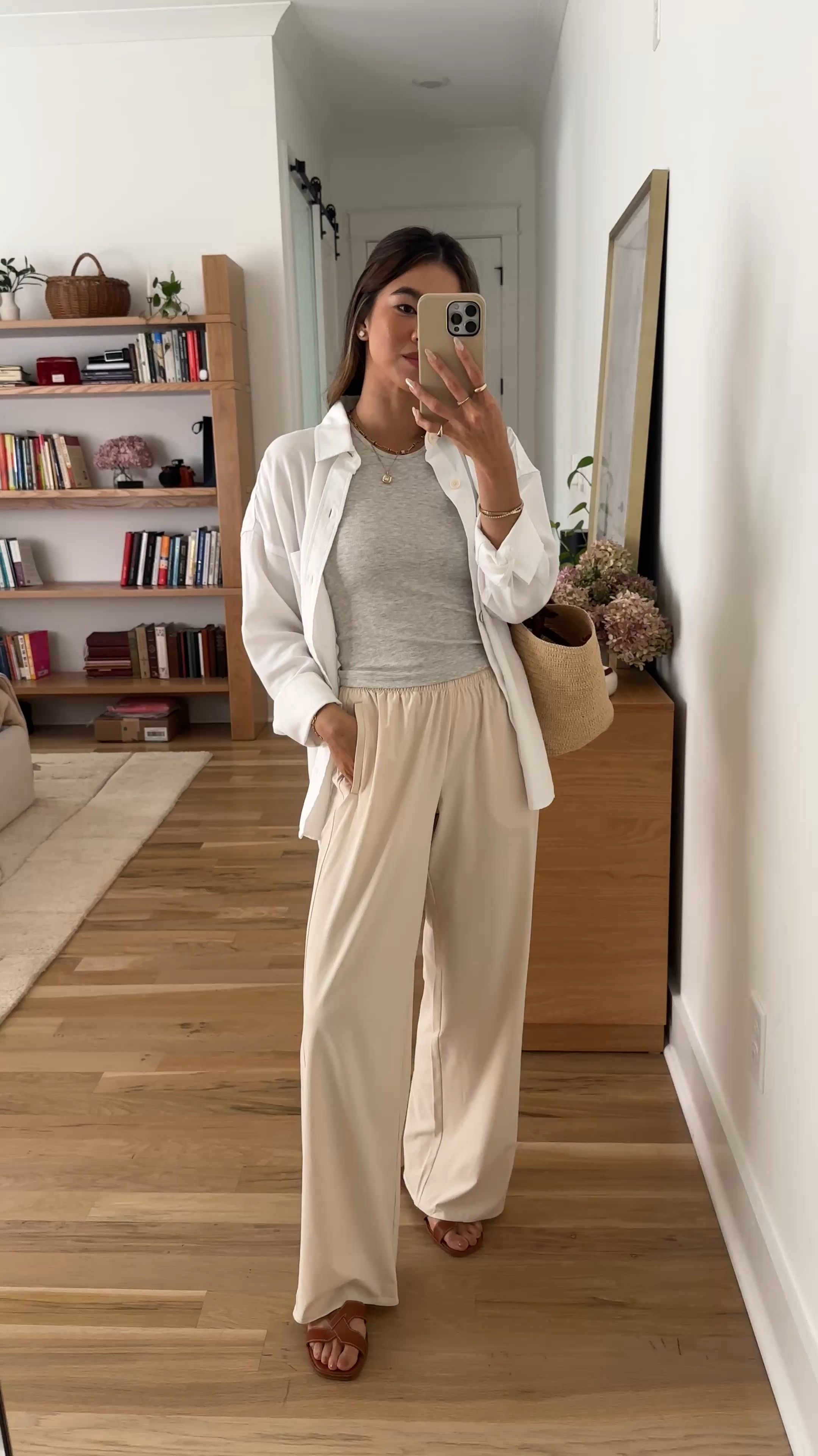 Wearing all @Vuori US. These pants are so comfy and petite friendly!

Sizing info: 
-Vuori Pose Plyo Tank (Size XS in White Heather) 
-Vuori Villa Wideleg Pant (Size XS Short in Bleached Sand)
-Vuori Trestles Twill Button Up (Size XS in White) 

Travel outfit ideas, travel outfits, airport outfit, outfit of the day, what to pack for vacation, comfy outfit ideas, petite pants, petite style, petite travel outfits, casual outfit ideas, casual style, mom outfits, mom style, Vuori try on, Vuori review, Vuori for petite, petite activewear, best pants to travel in, summer capsule wardrobe, summer outfits, summer fashion

#LTKootd #LTKSeasonal #LTKPetite