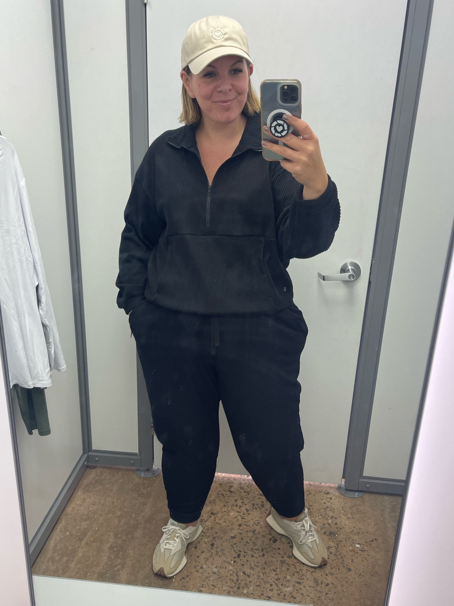 This Walmart matching set is the perfect travel outfit or casual fall outfit. I would also wear it for school drop off and pickup! Sized up to XXXL in bottoms and XXL in top. 

#LTKOver40 #LTKPlusSize #LTKFindsUnder50