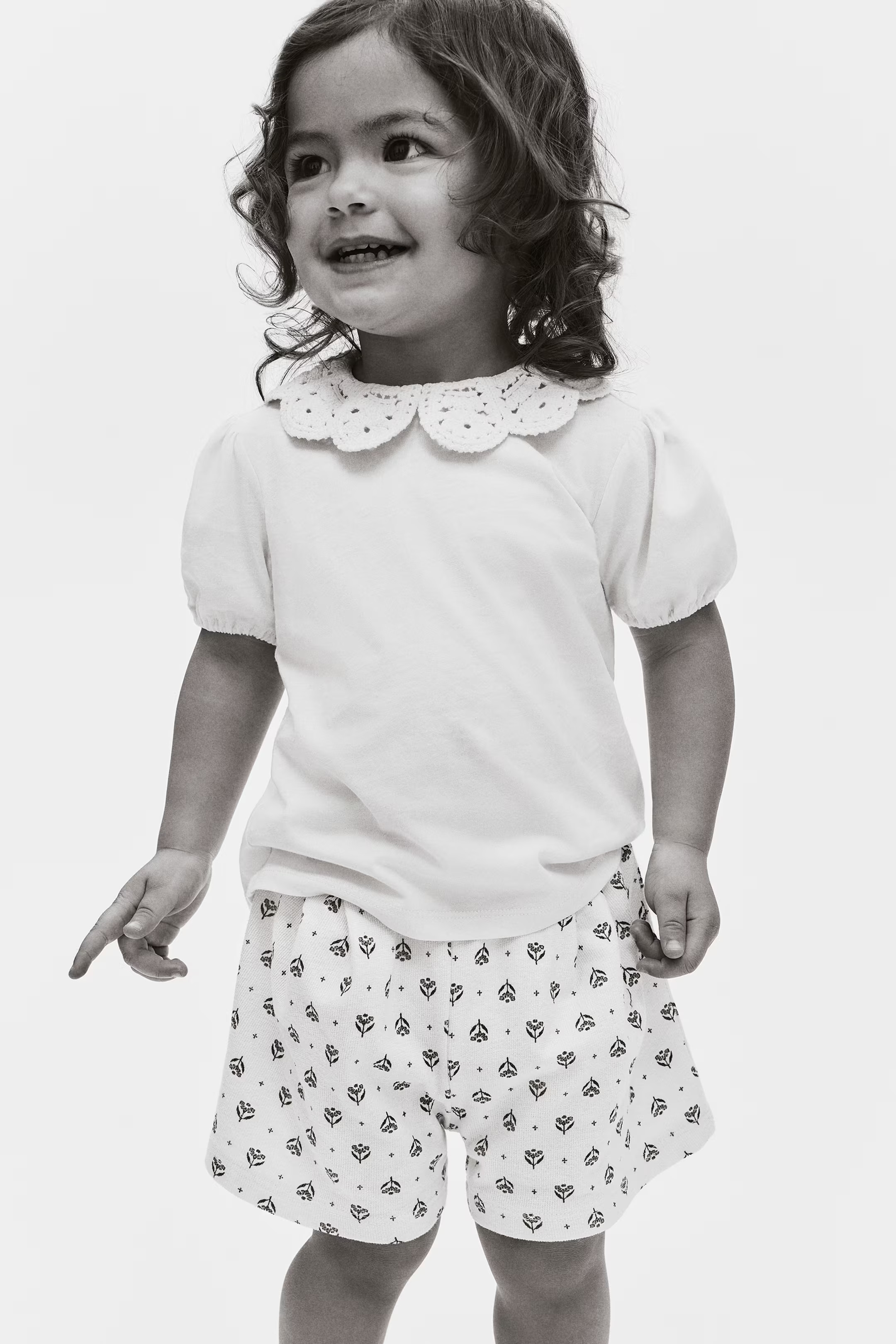 Printed Jersey Shorts | H&M (US + CA)