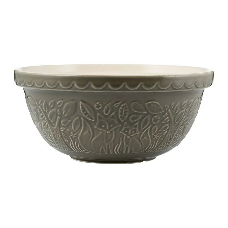 Mason Cash | In the Forest S12 Fox Embossed Mixing Bowl - 4.25 Quart | Walmart (US)