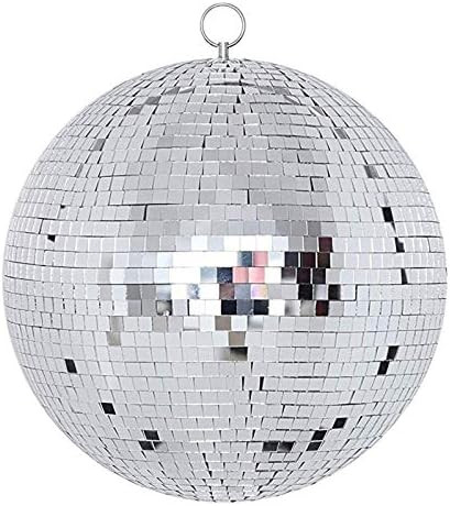 Amazon.com: NuLink 8" Disco Light Mirror Ball with Hanging Ring : Musical Instruments | Amazon (US)