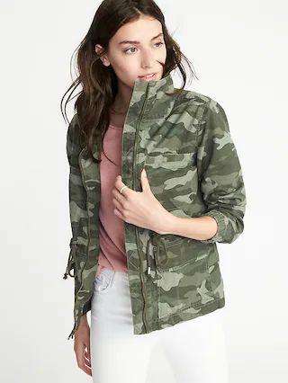 Twill Field Jacket for Women | Old Navy US