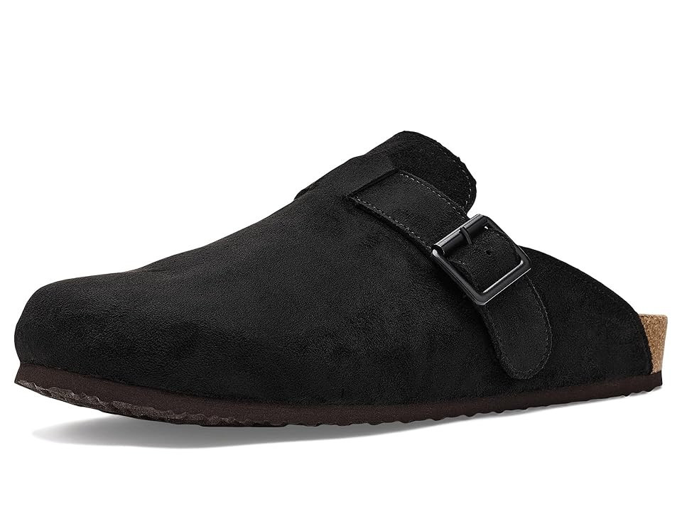 Steve Madden Clog Men's Sandals Black Suede : 11 D - Medium | Zappos