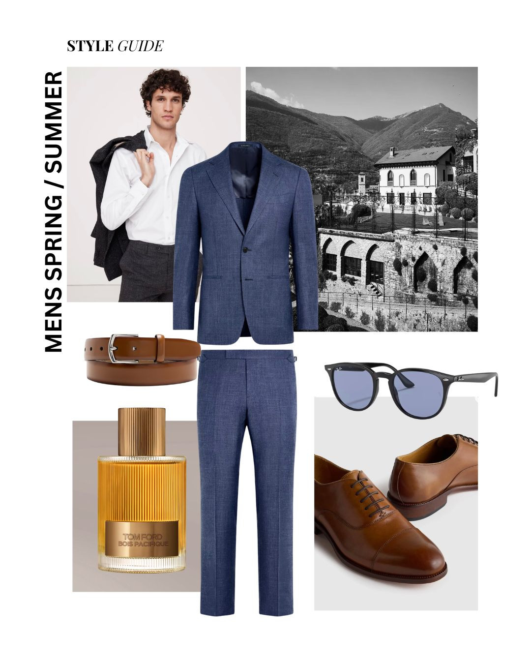 Men's Spring/Summer Style Guide Wedding Guest Sharp Edit 
#MensFashion #MensStyleGuide #SpringSummer2026 #MensSuits #TailoredStyle #NavySuit #SharpDressed #MensFormalStyle #CognacLeather #OxfordShoes #RayBan #TomFord #TomFordFragrance #MensOOTD #StyleInspo #MenswearDaily #FashionForMen #DressedUp #ElegantMenswear #MensLuxuryStyle 

 #LTKootd #LTKMens #LTKWedding