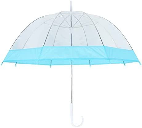 Kids Clear and Transparent Umbrella with an Easy Grip Handle, Petit Size, and Windproof for boys ... | Amazon (US)