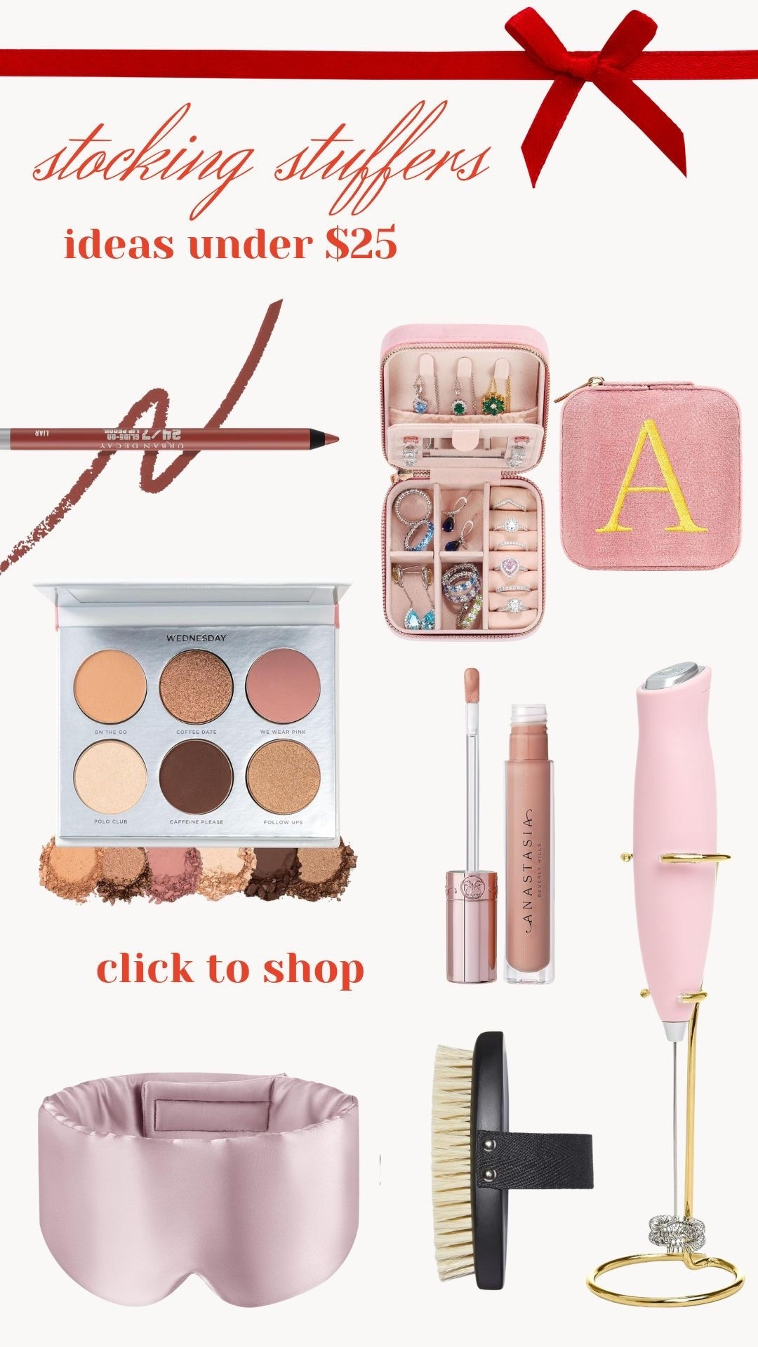 💋💄Stocking Stuffers Under $25 for Her 🎁✨

#stockingstuffers #stockingstuffersforher #giftsunder25 #giftideasforher #holidaygifts #christmasgifts #giftguide #affordablegifts #ltkgiftguide #ltkholiday #ltkfinds #holidayshopping #christmas2025

#LTKGiftGuide #LTKBeauty #LTKHoliday