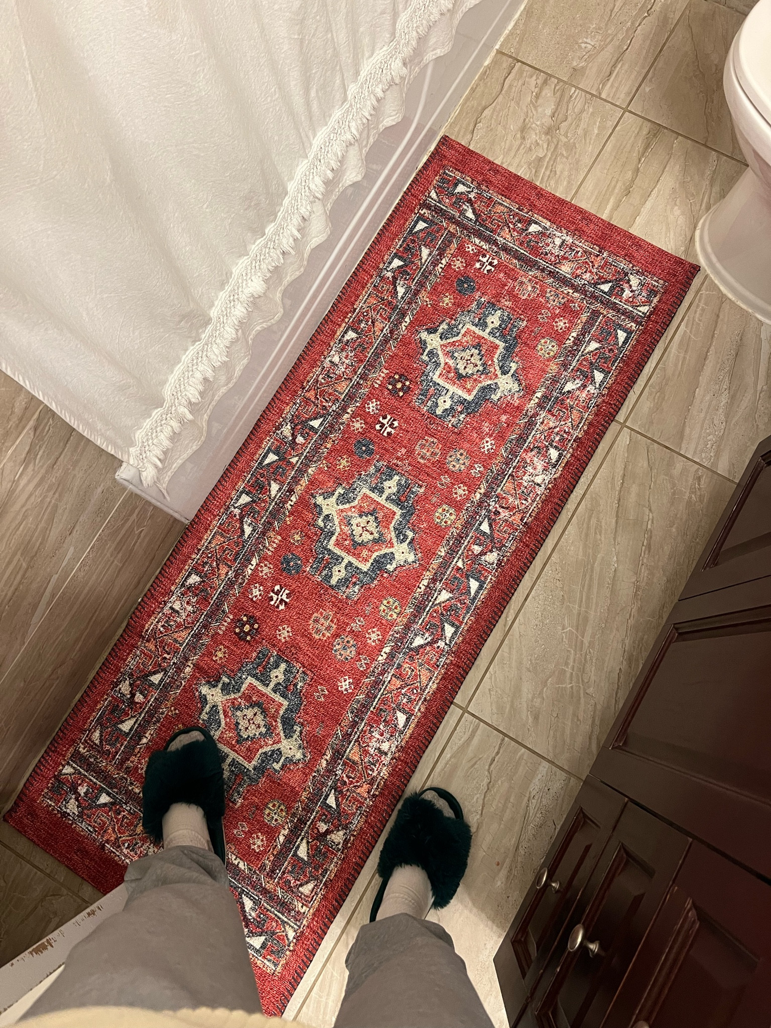 The cutest washable bathroom rug 

#LTKfindsunder50 #LTKhome #LTKstyletip