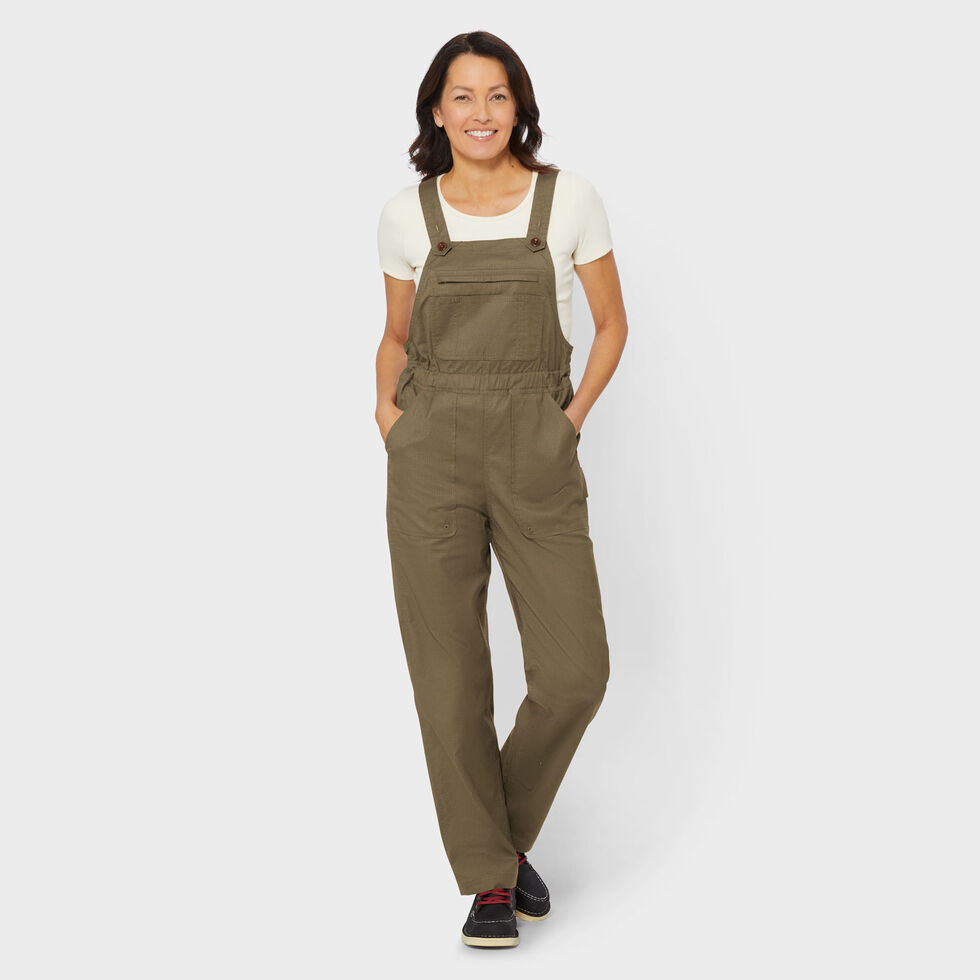 Women's Hempstop Pull-On Bib Overalls | Duluth Trading Co.