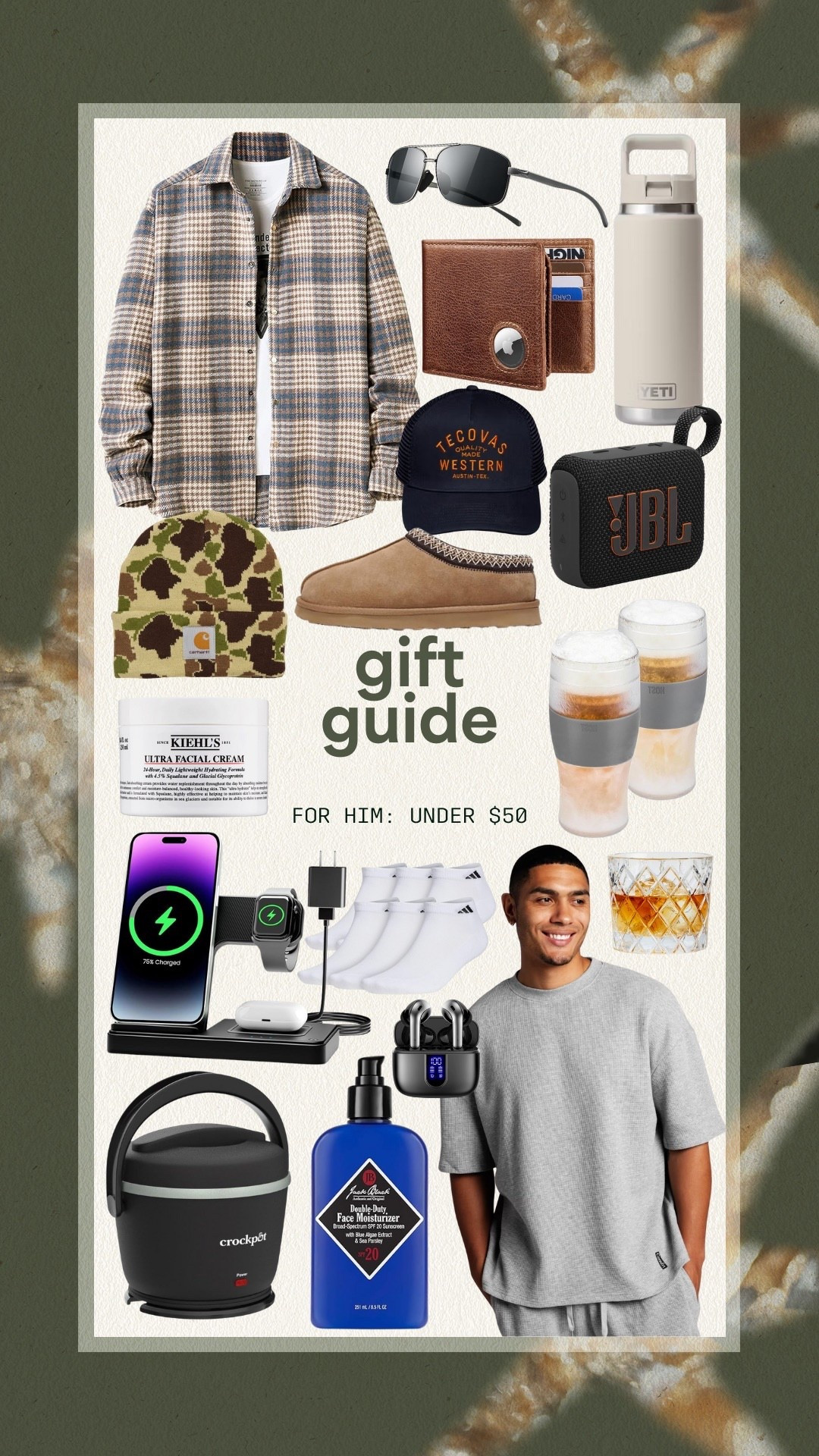 Gift guide for him under $50!!!


Gift guide, gift ideas, gift inspo, holiday gift guide, gifts for him, gifts for husband, gifts for boyfriend, gifts for brother, gifts for dad, gifts for father in law, Christmas gifts, Christmas gift ideas, men’s fashion, tech gifts, Amazon gifts 


#LTKHoliday #LTKGiftGuide #LTKMens