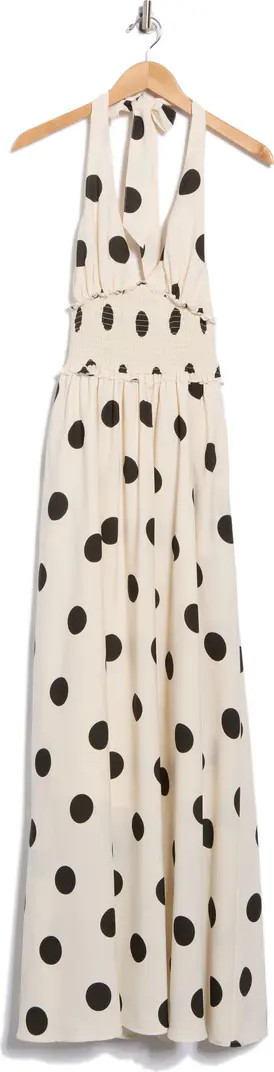 Nina Patterned Halter Maxi Dress | Nordstrom Rack