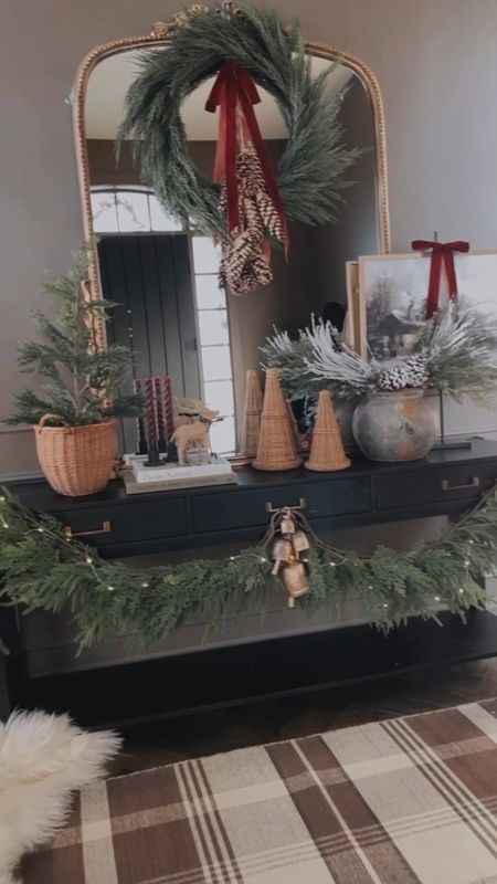 Sharing our entry all dressed for the season! This is always one of my favorite places to decorate for the holidays! Love welcoming our guests with lots of festive goodness !!! 

#LTKSeasonal #LTKHoliday #LTKhome
