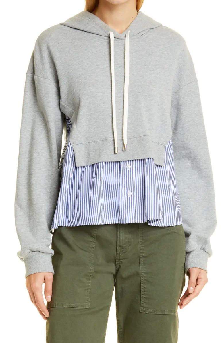 Veronica Beard Hockley Mixed Media Sweatshirt | Nordstromrack | Nordstrom Rack