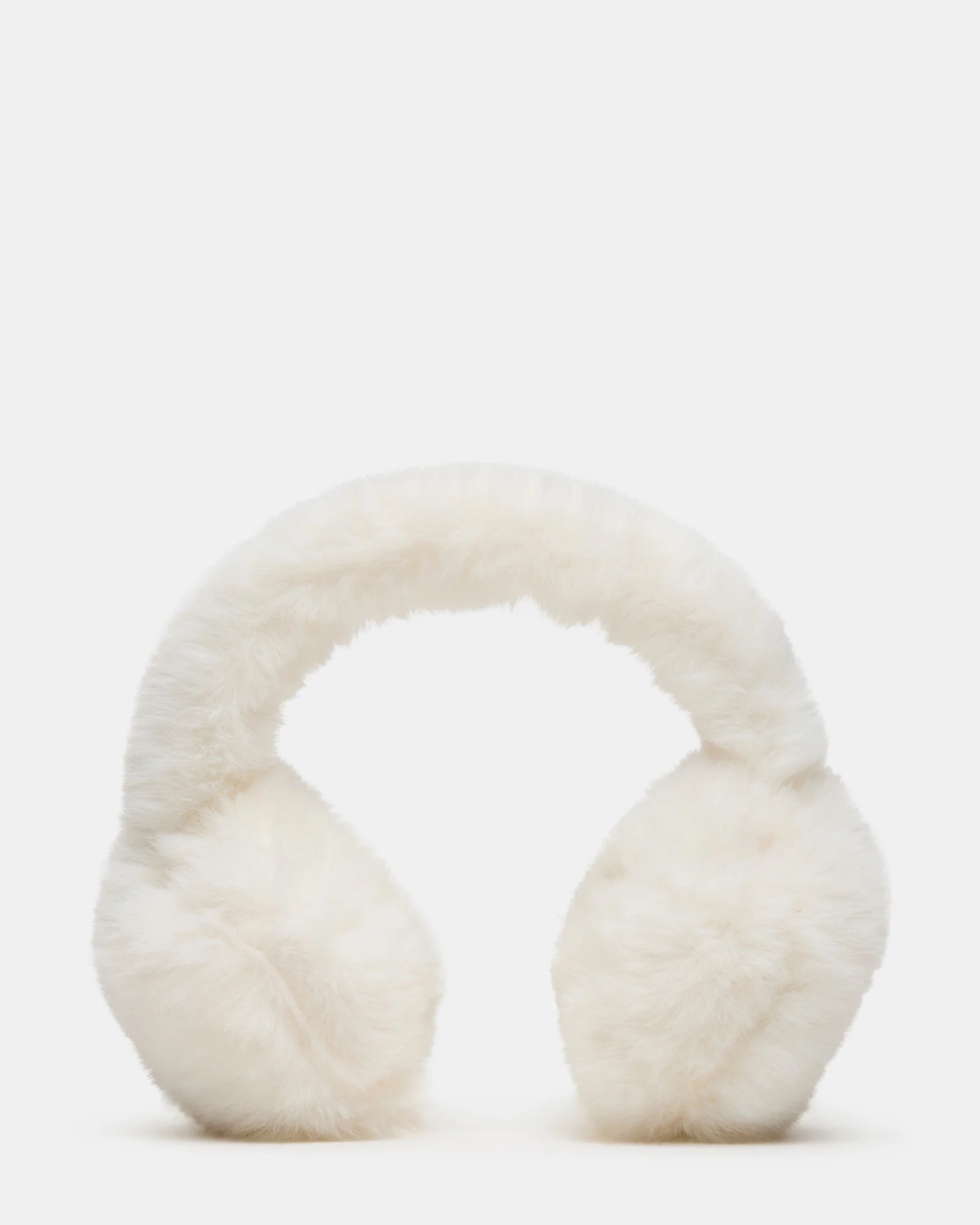 ALL OVER FAUX EARMUFFS ANTIQUE WHITE | Steve Madden (US)