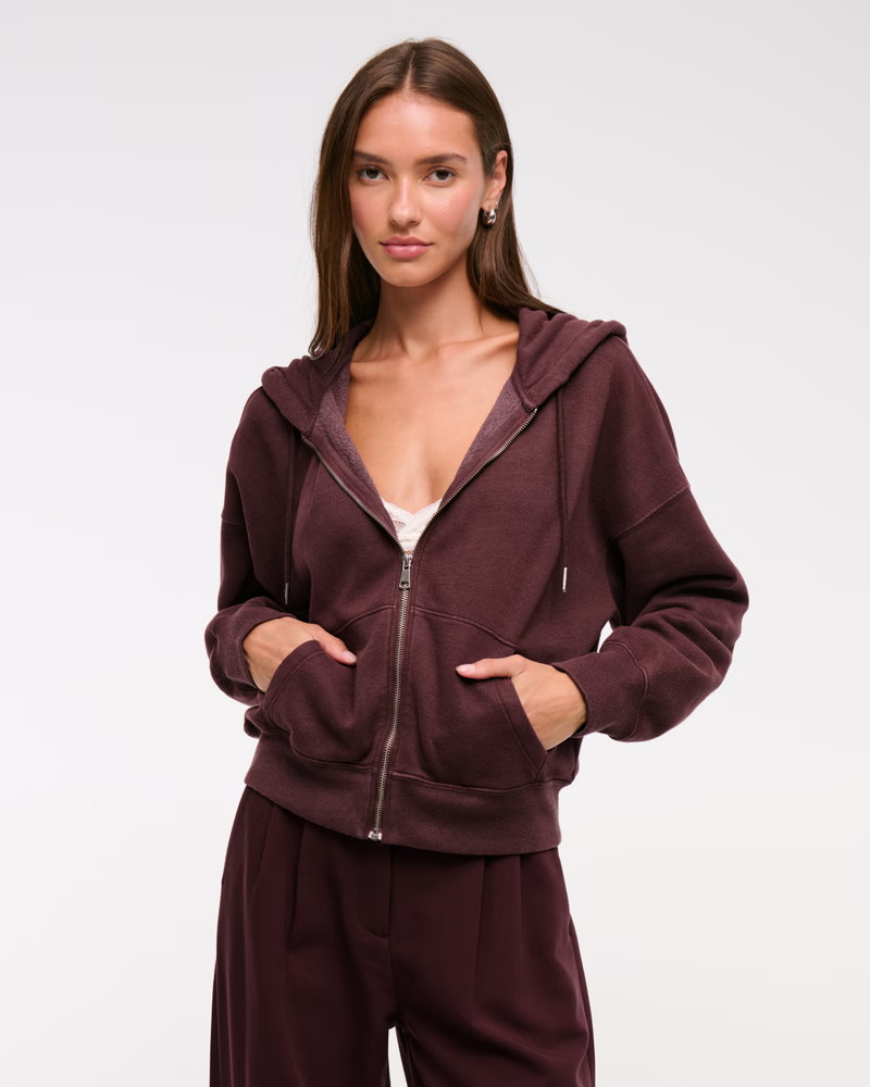 Sunday Hooded Full-Zip | Abercrombie & Fitch (US)
