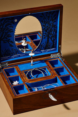 Ballet Musical Wood Veneer Jewelry Box | Anthropologie (US)