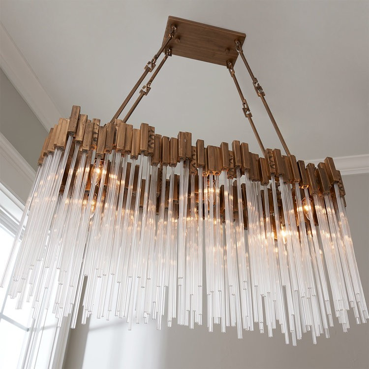 Urban Icicle Island Chandelier | Shades of Light
