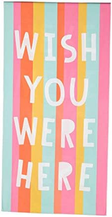 KATYDID Extra Large Quick Dry Microfiber Beach Towel – Oversized 63” x 31” Towels, Cute Sum... | Amazon (US)