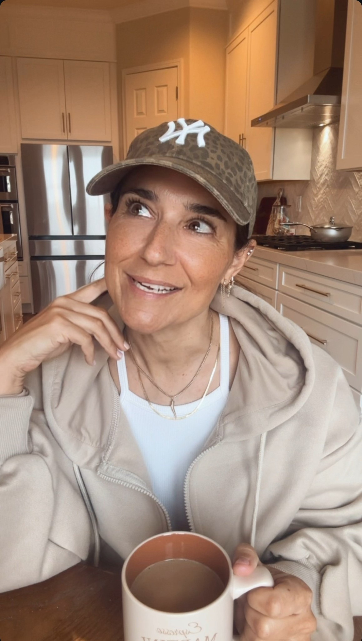 My coffee talk morning look links. My hat is sold out but linked other favs! 

#LTKStyleTip #LTKFindsUnder50