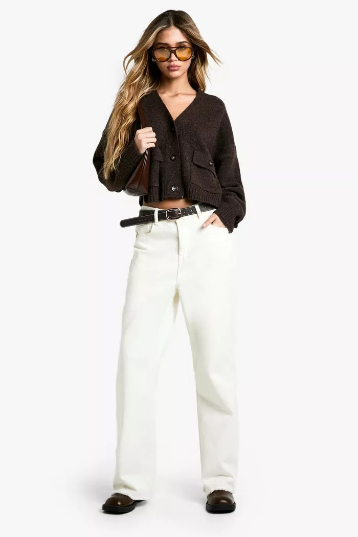 Pocket Detail Cardigan | Boohoo.com (UK & IE)