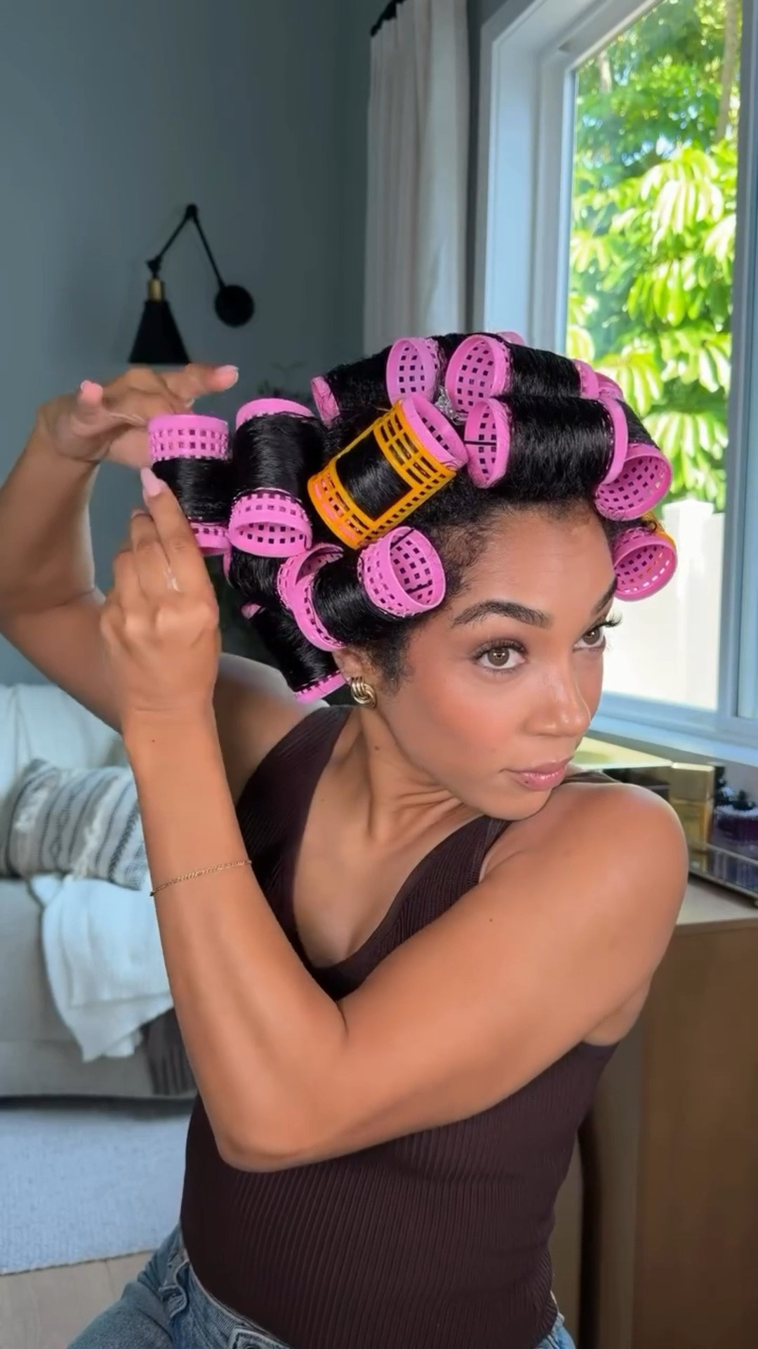 Rating my first #rollerset 🙈 Definitely learned a lot this time around, but will be trying again 📝 

Cecred & Kitsch products linked here

Would you try a roller set? 👀

#LTKgrwm #LTKselfcare #LTKBeauty
