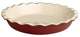 Emile Henry Le Potier 12-Inch Le Grand Pie Dish, Bordeaux | Amazon (US)