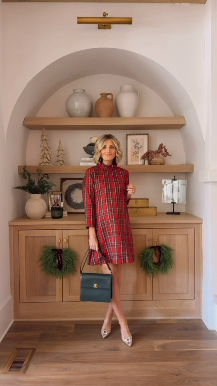 Cannot get over this plaid dress from Amazon! The bow on the back! 😍 Love this for a holiday party or even holiday photos with the family! Wearing size small!

Loverly Grey, Amazon, Christmas outfit, Christmas dress, holiday photos, holiday looks, holiday party 

#LTKFindsUnder50 #LTKHoliday #LTKStyleTip