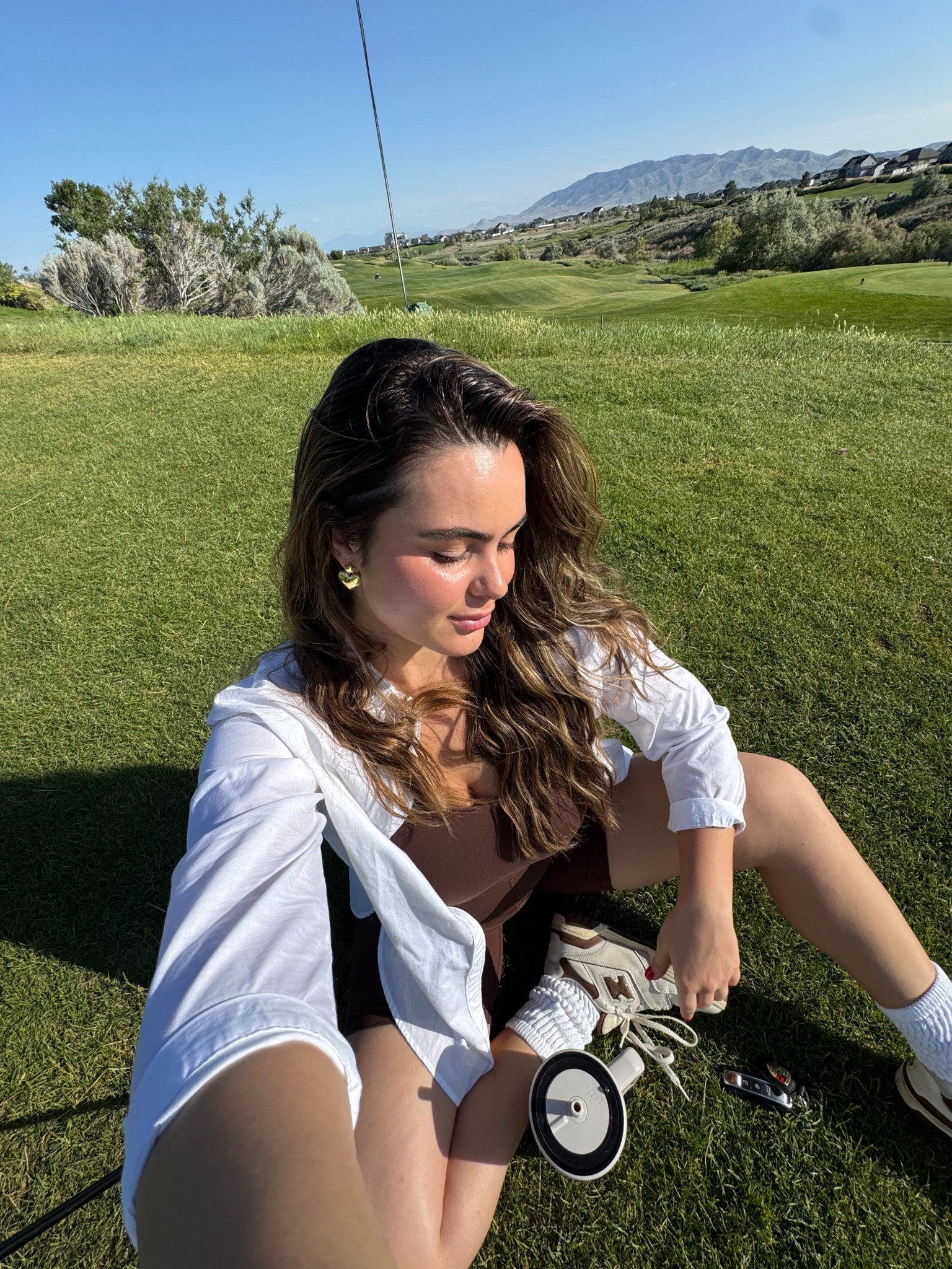 golf wife fit (I’m pregnant rn and will be living in aritzia rompers all summer it’s so comfortable!) 

My brumate is the dune color, best water bottle love how the straw is stainless steel!

#LTKBump #LTKStyleTip #LTKSummerEdit