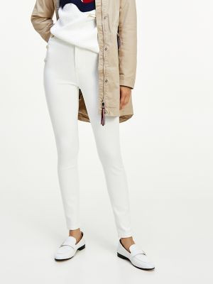 Tommy Hilfiger Women's Ultra High Rise Skinny Fit Jean Ecru - 33/28 | Tommy Hilfiger (US)