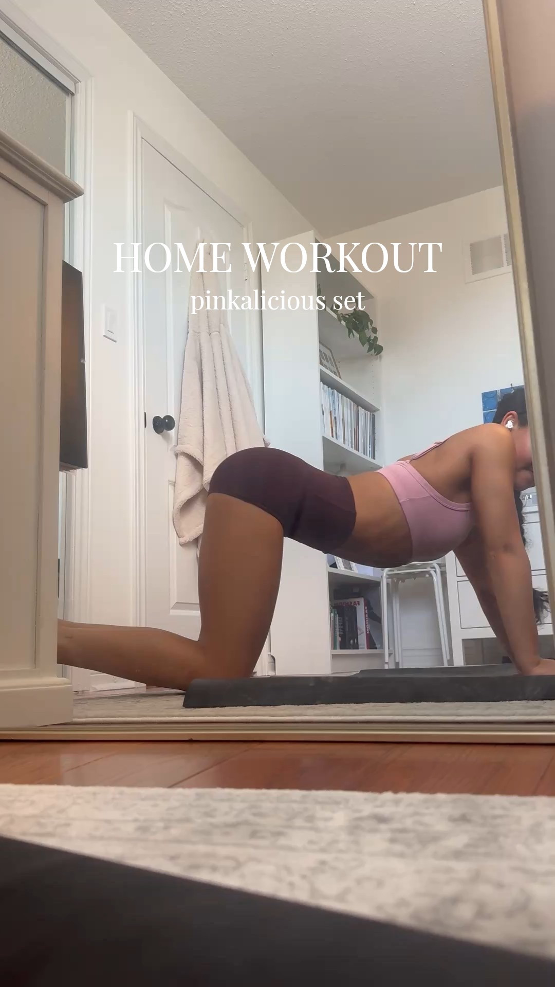 home workouts can still be chic. 🍧

Bra Top: XXS
Shorts: 2

#LTKstyletip #LTKfitness
