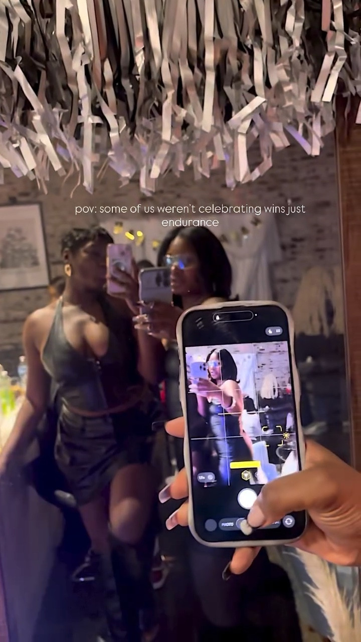 2025 had some ghetto a moments. I learned that doing life alone isn’t strength it’s survival. Community is what carries you through. I’m closing this chapter proud of myself for surviving it. Hello 2026 🥳🎊
.
.
#endofyear #endofyearparty #newyearparty #newyearoutfits #newyearreel

#LTKFindsUnder100 #LTKSeasonal #LTKFindsUnder50