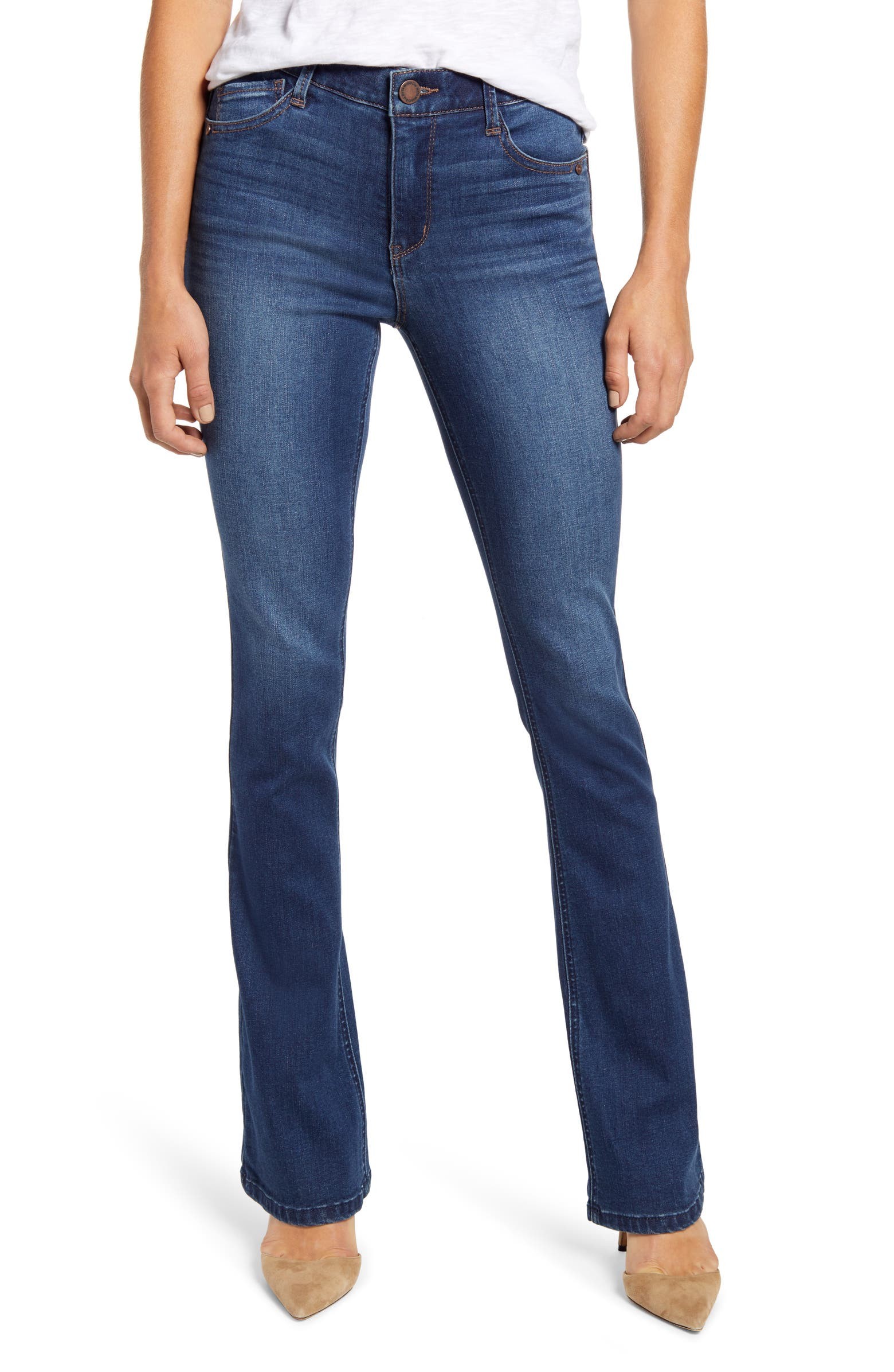 Ab-Solution High Waist Itty Bitty Bootcut Jeans | Nordstrom