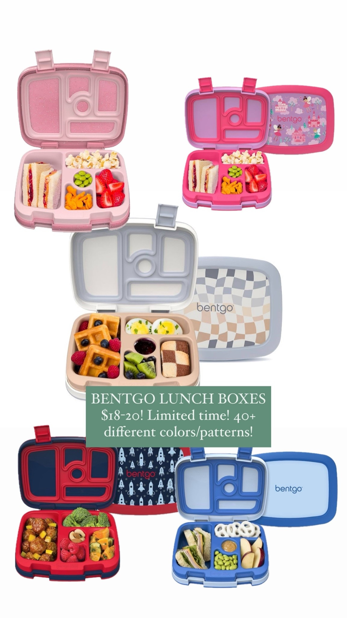 Back to school! Bentgo Lunchboxes are on mega sale!!! $18-20! Back to school, lunchbox, lunchboxes, Amazon, Amazon back to school, Bentgo box, Bentgo lunchbox

#LTKKids #LTKSeasonal #LTKSaleAlert