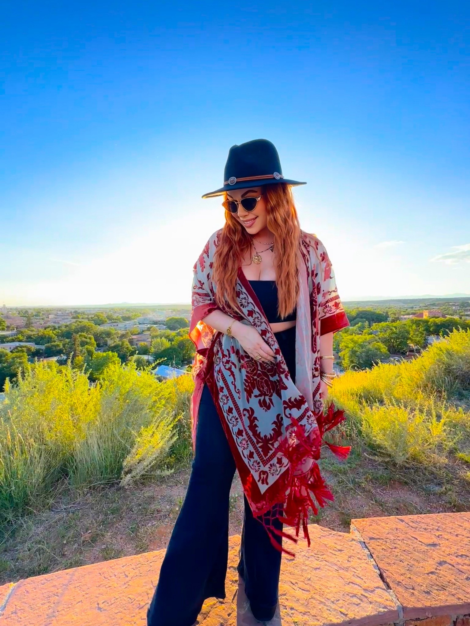 Southwest vibes only ☀️🌵 #bellbottoms #southwest #travellooks #bohemian 

#LTKFindsUnder100 #LTKStyleTip #LTKNYFW