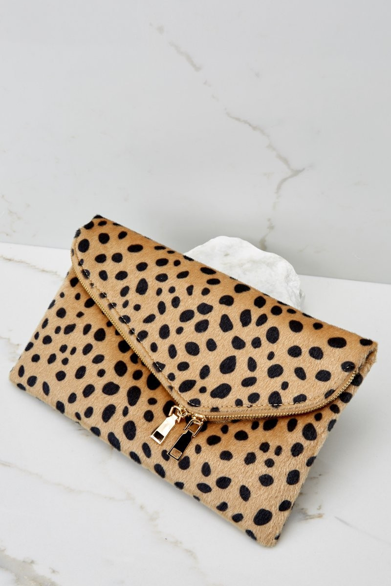 No New Tricks Cheetah Clutch | Red Dress 