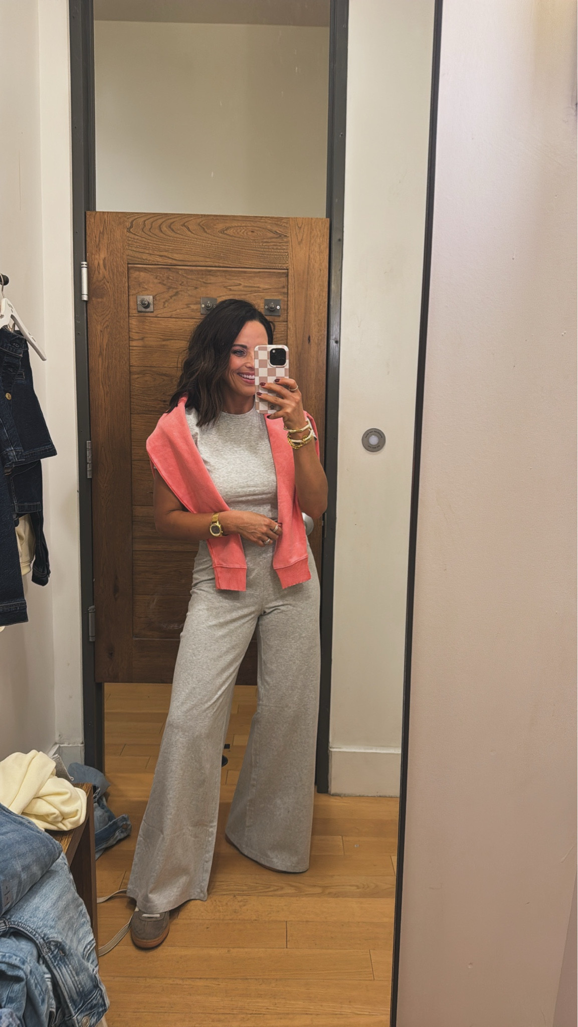 Cozy loungewear set that's perfect for the transition into spring! 
Sweatpants, sweater, sweatshirt, travel outfit, lounge set, VintagePickin, aprilwilkss

#LTKSeasonal #LTKPetite #LTKootd