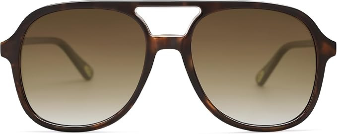 SOJOS Retro Polarized Aviator Sunglasses for Women Men Classic 70s Vintage Trendy Square Aviators... | Amazon (US)
