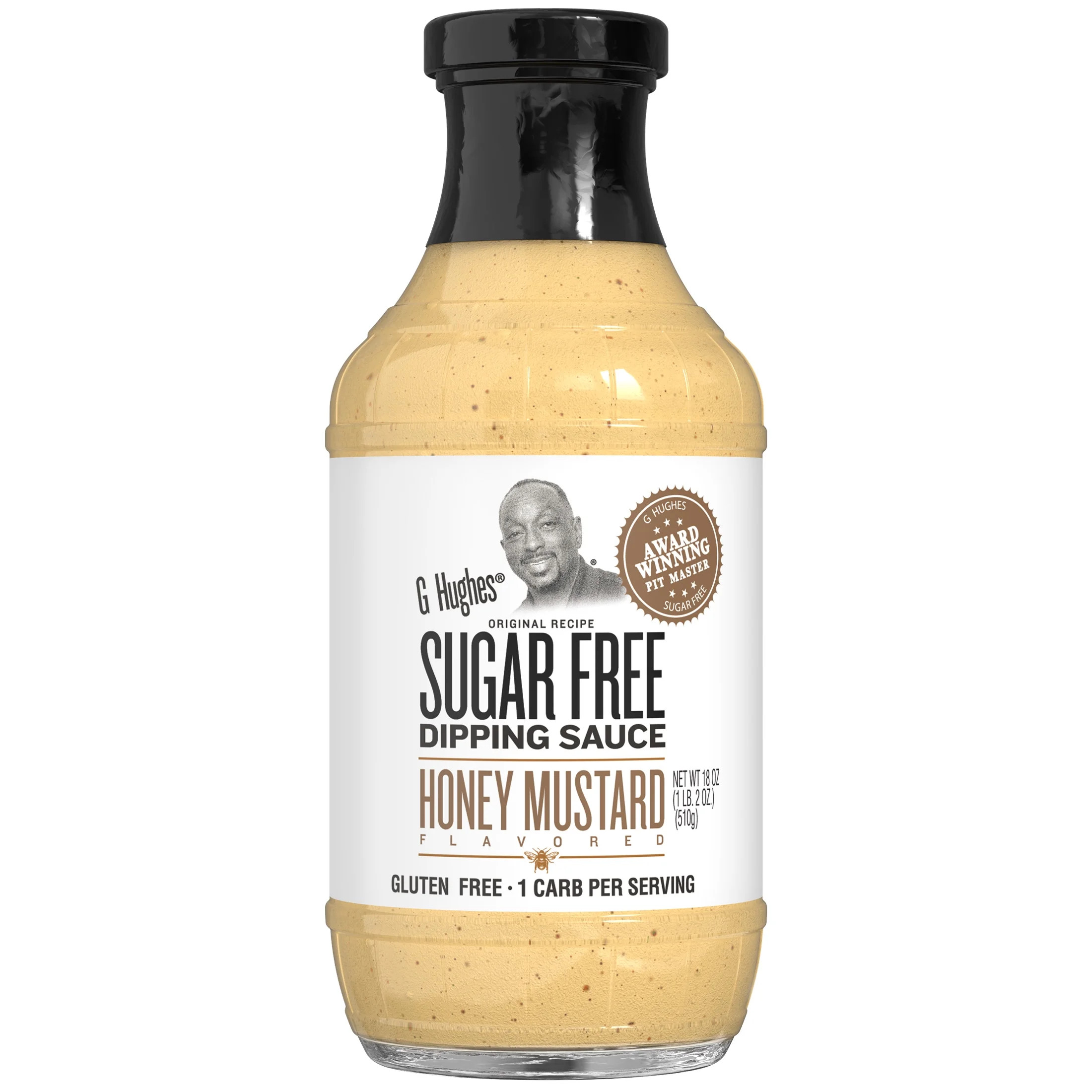 G Hughes Sugar Free Honey Mustard Dipping Sauce, 18 oz | Walmart (US)