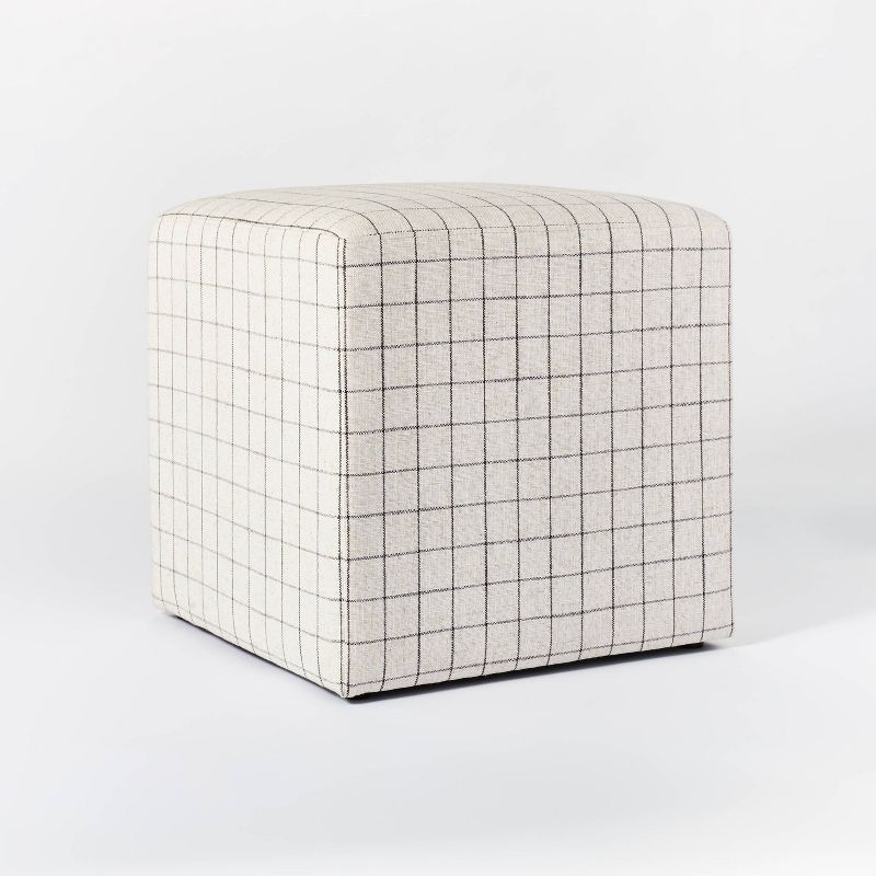 Lynwood Square Upholstered Cube - Threshold™ designed with Studio McGee | Target