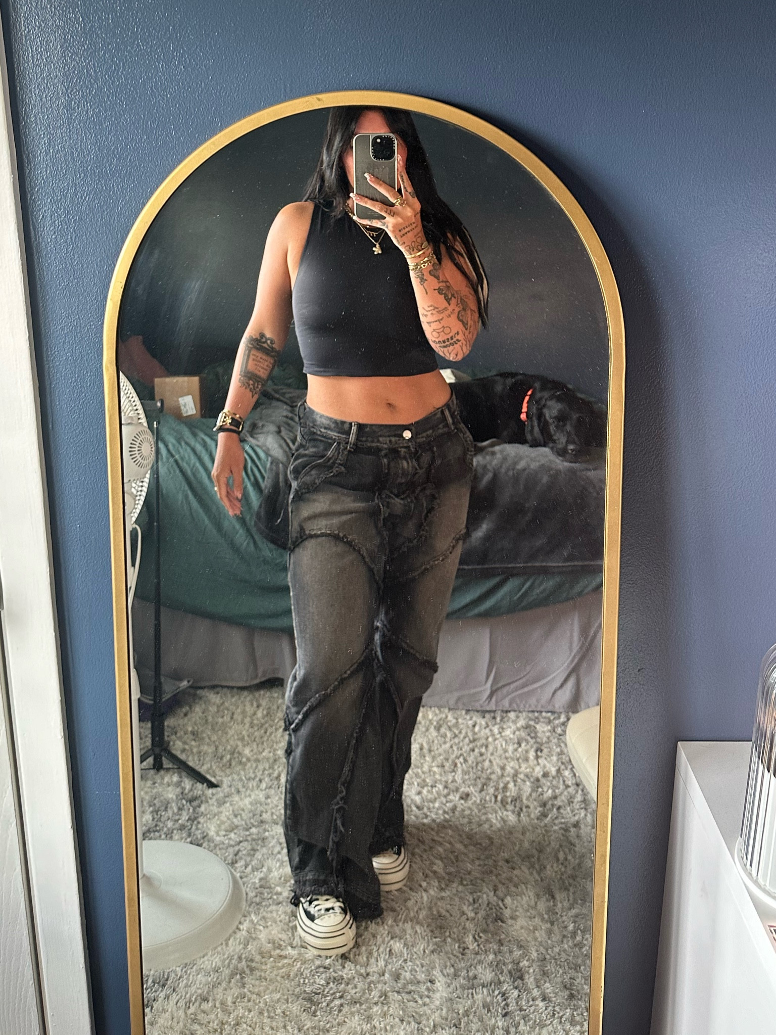 🖤🤍 pants are Aelfric Eden and shoes are XVessel linked on my Linktree🫶

#LTKstyletip #LTKbeauty #LTKshoecrush