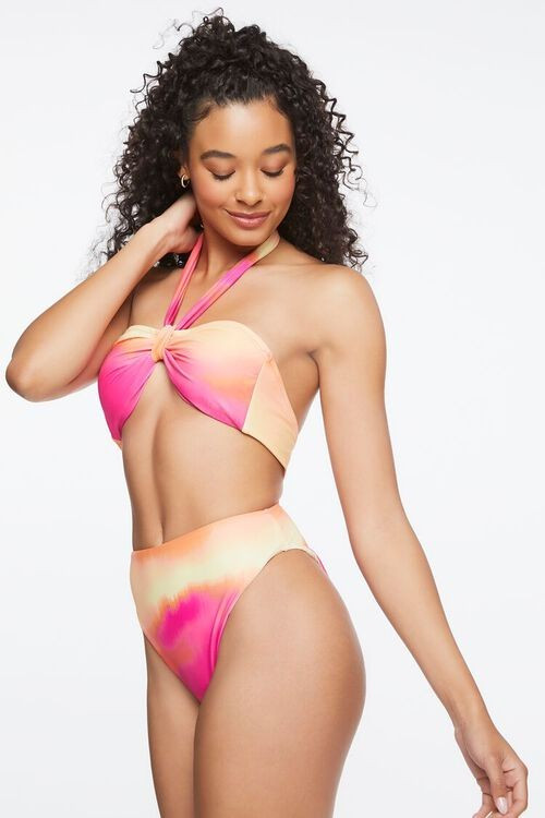 Tie-Dye Monokini One-Piece Swimsuit | Forever 21 (US)