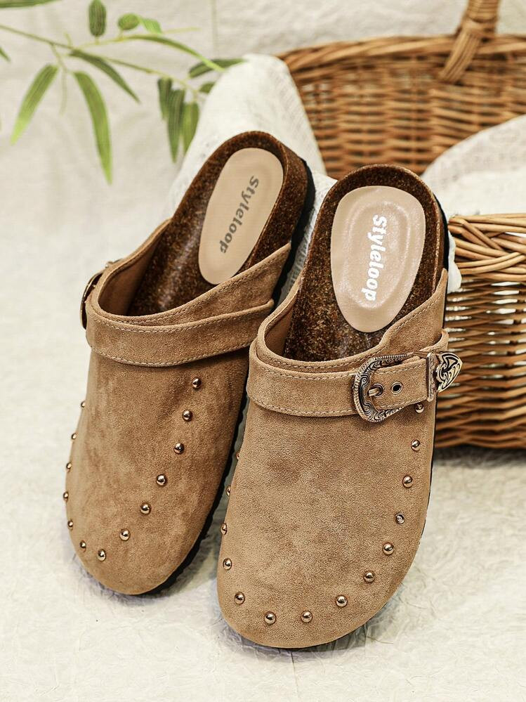 $14.94      
    $24.10
   
  -38%
       Styleloop Women's Solid Color Slip-On Flats Summer Casu... | SHEIN