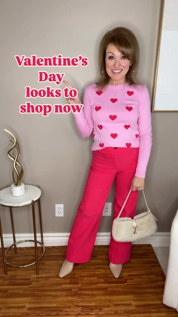 If you want a great Valentine’s Day outfit, the time to shop is now.  Right now there are lots of choices available, but as we move closer to the day, it might not be so! (I made sure all the main pieces in my outfits were still available before posting.)

There are so many ways to dress for Valentine’s or Galentine’s Day.  I put together more casual type looks and kept them pretty simple, yet traditional. If you want all pink and hearts, I’ve got you covered,  If you want it as subtle as possible, just wearing accessories, I’ve got you covered there too!  Whether you like these looks or would prefer something different, I still recommend that you shop soon!


#LTKStyleTip #LTKSeasonal #LTKOver40