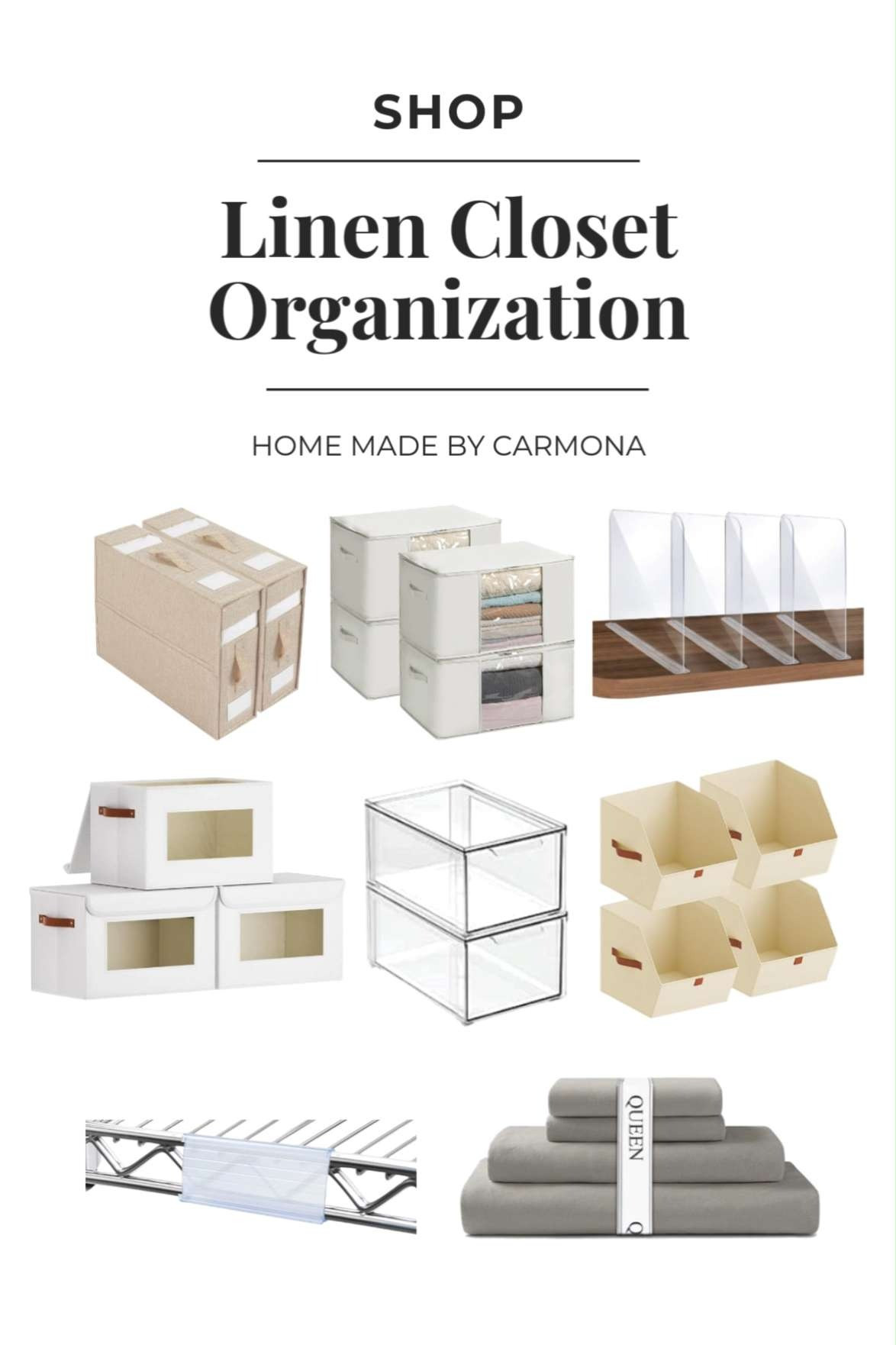 Linen Closet Organization | The essentials you need to organize your linen closet effectively!  

 #LTKHome
