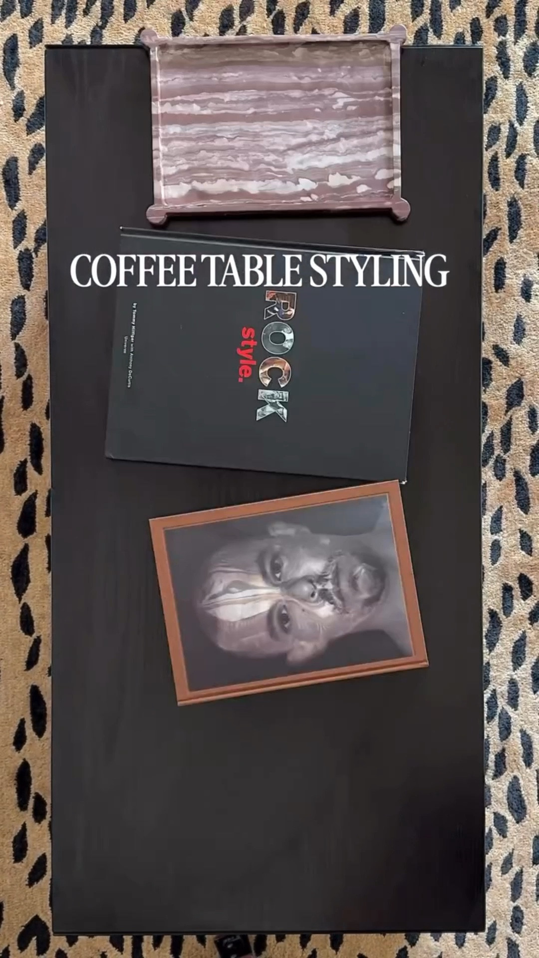 Coffee table styling ☕️ 🤎🐆🍁

Coffee table styling tips:
-Start with a base layer of books or trays in similar sizes. 
-Think of this as your first layer. The next layer is for smaller trays, decorative objects, candles, or seasonal decor.
-Add onto the base layer with home decor pieces that evoke your personal style and mix in functional decor pieces like candles, coasters, matches, etc. 

Coffee table decor, home decor, fall home decor, vintage home decor Ralph Lauren aesthetic, boutique hotel inspired decor.

#LTKHome #LTKFindsUnder50 #LTKSeasonal