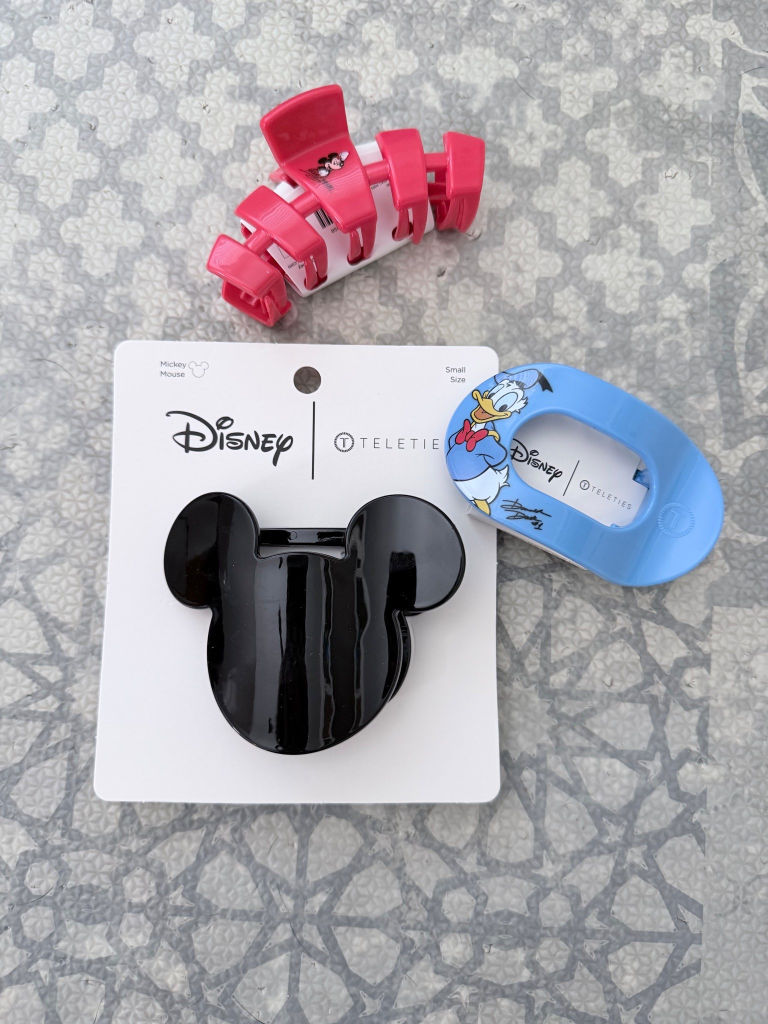The perfect hair accessories for any Disney trip. 
.
Classic Mickey clip (red) size medium
Donald flat round clip size small
Mickey shaped flat clip small

#LTKootd #LTKmomlife #LTKdayinmylife